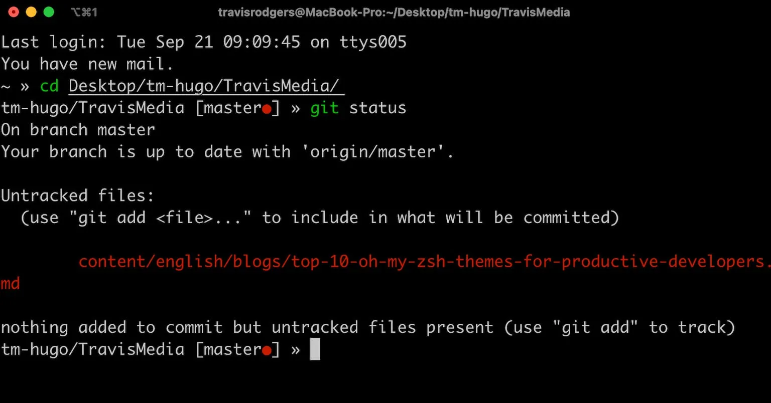 oh my zsh minimal theme