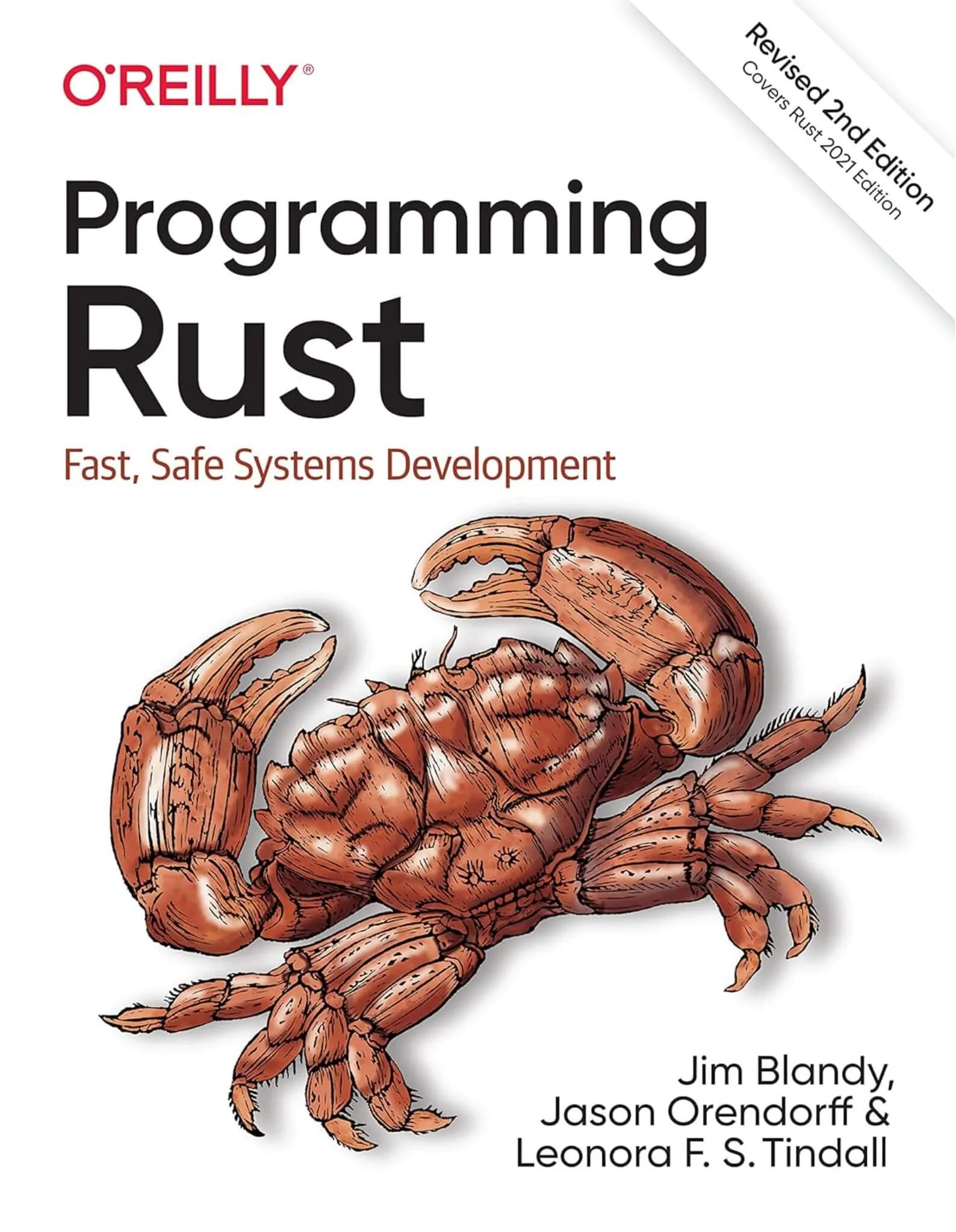 Programming Rust book cover