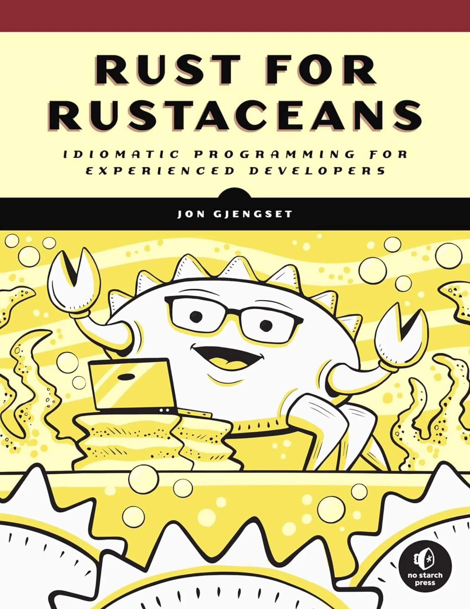 rust for rustaceans book cover