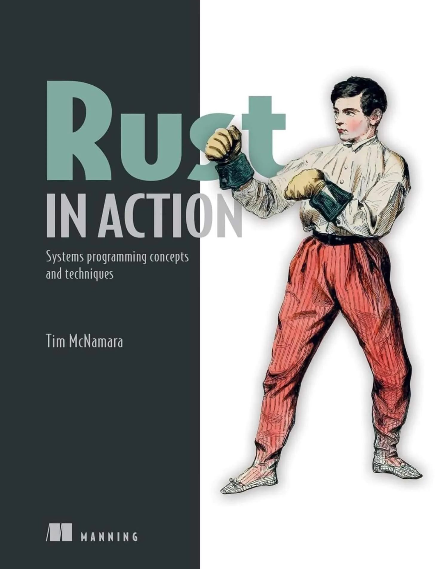 Rust In Action book cover