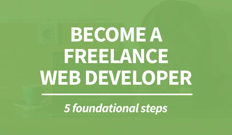 become a freelance web developer featured image