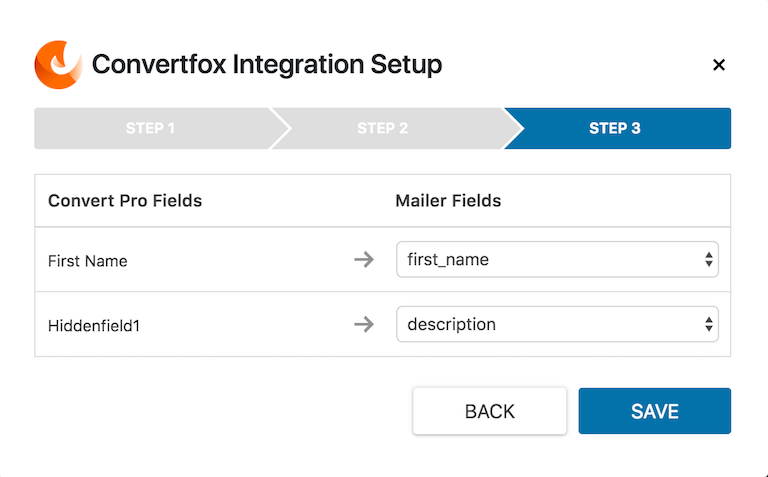 convert pro with convertfox parameters 2