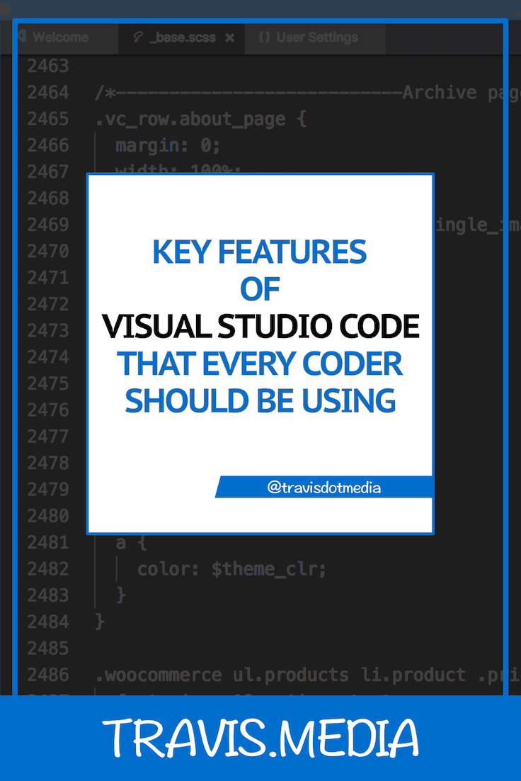 features of visual studio code pinterest