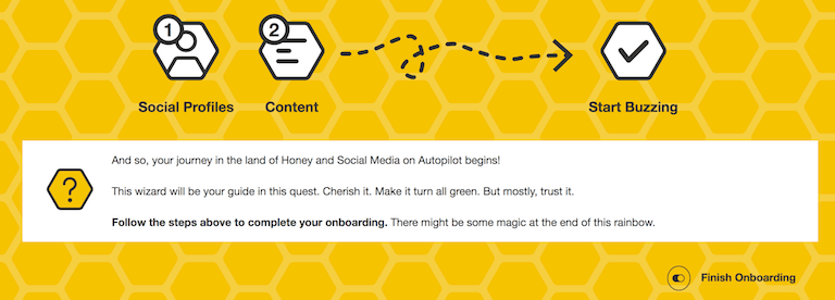 social bee review onboarding