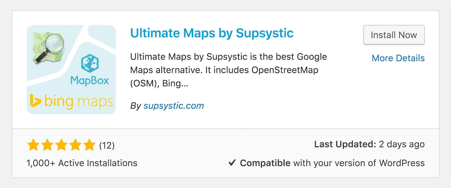 ultimate maps plugin a free alternative to google maps - image