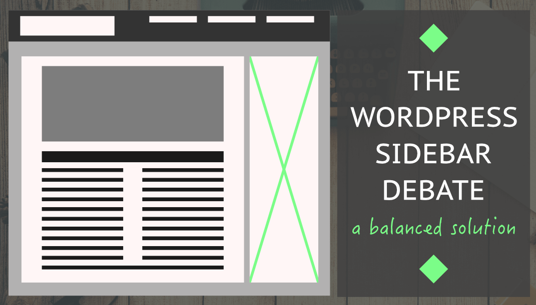 wordpress sidebar debate featured image