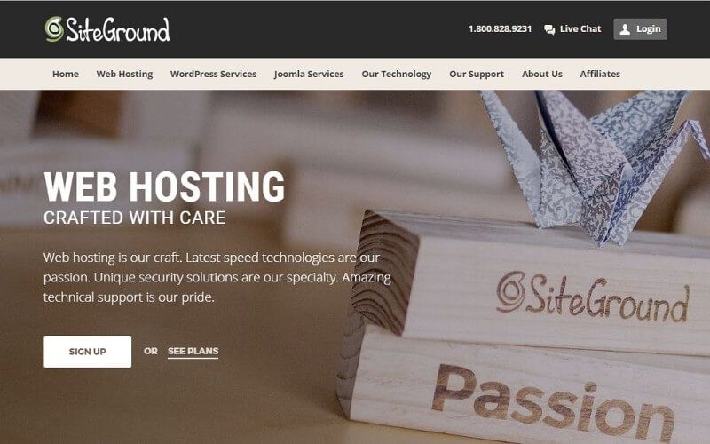 how to start a wordpress blog on siteground 1