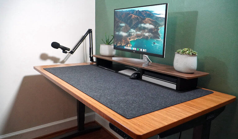 即納最大半額 GROVEMADE Wool Felt Desk Pad サイズS - PC周辺機器